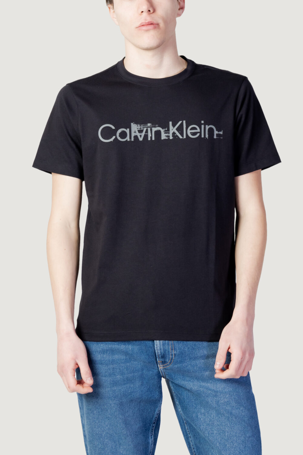 T-shirt Calvin Klein Sport PW - S/S T-Shir Nero - Foto 3
