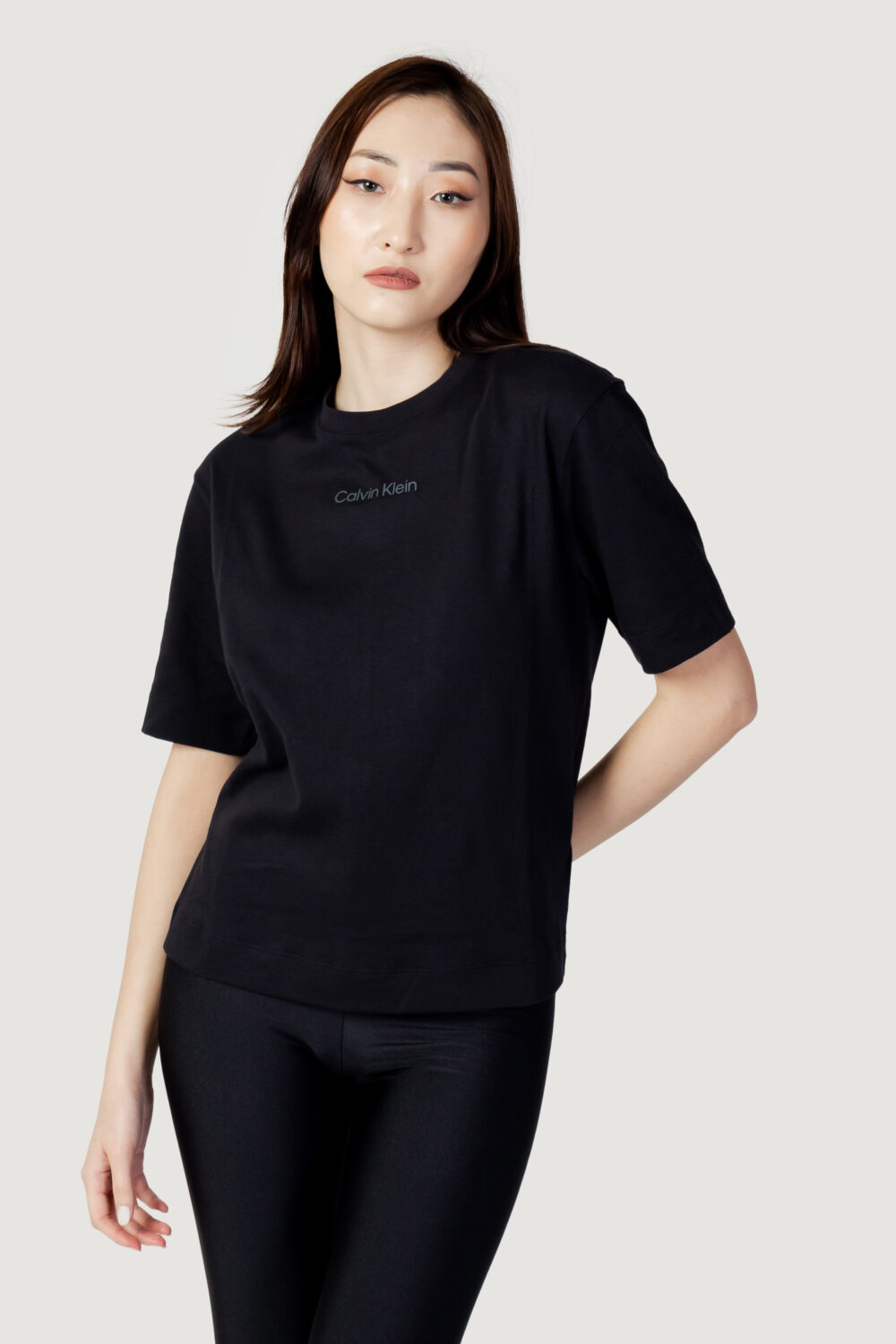 T-shirt Calvin Klein Sport PW - SS T-Shirt Nero - Foto 1