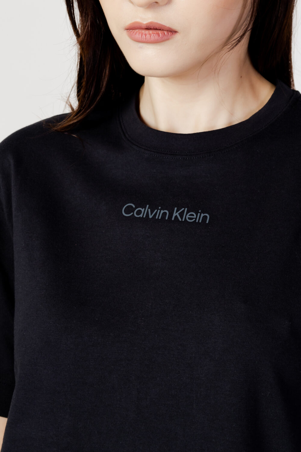 T-shirt Calvin Klein Sport PW - SS T-Shirt Nero - Foto 2