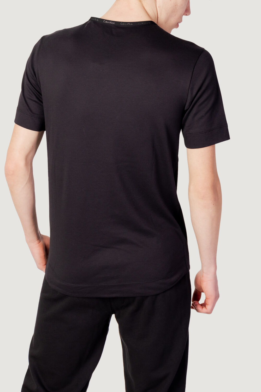 T-shirt Calvin Klein Sport WO - S/S T-Shirt Nero - Foto 3