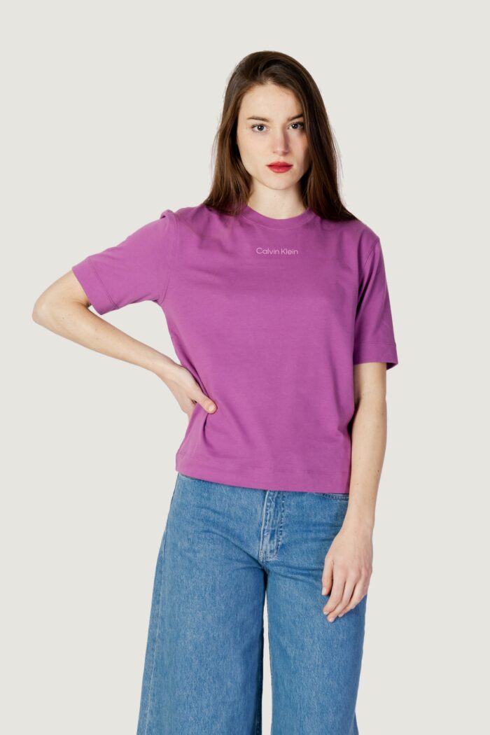 T-shirt Calvin Klein Sport LOGO Viola – 101520