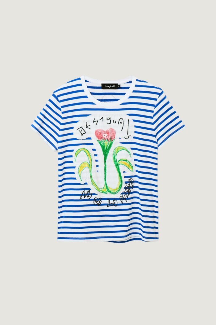 T-shirt Desigual TS PARIS Blu – 103127