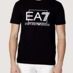 T-shirt EA7 STAMPA LOGO Nero - Foto 1