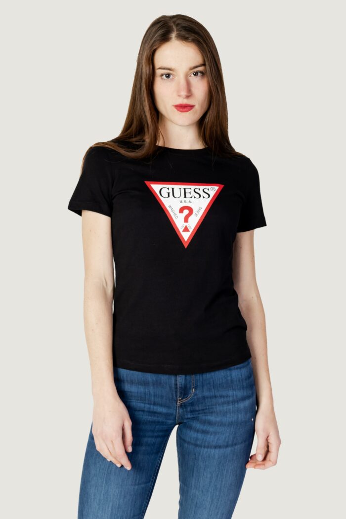 T-shirt Guess SS CN ORIGINAL TEE Nero – 101296
