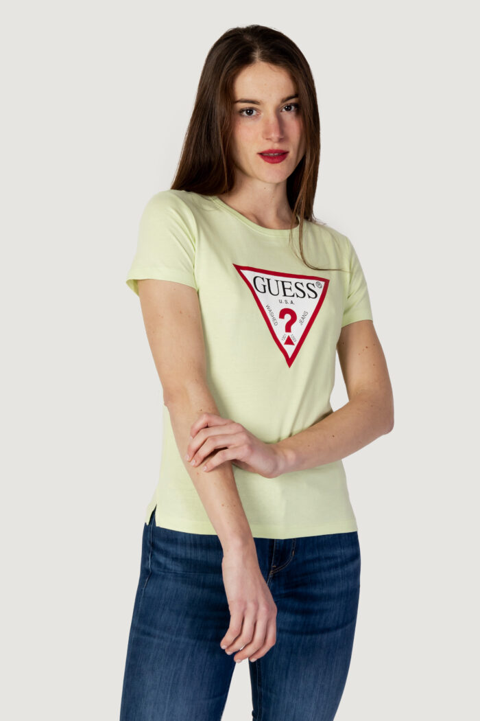 T-shirt Guess SS CN ORIGINAL TEE Verde – 101296