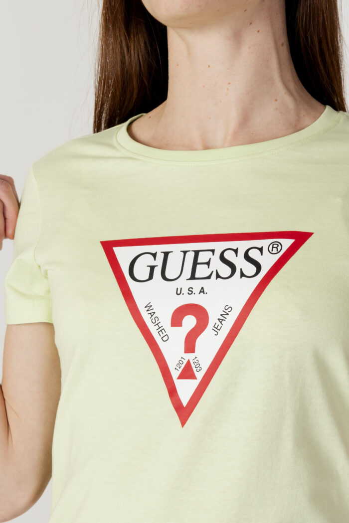 T-shirt Guess SS CN ORIGINAL TEE Verde – 101296