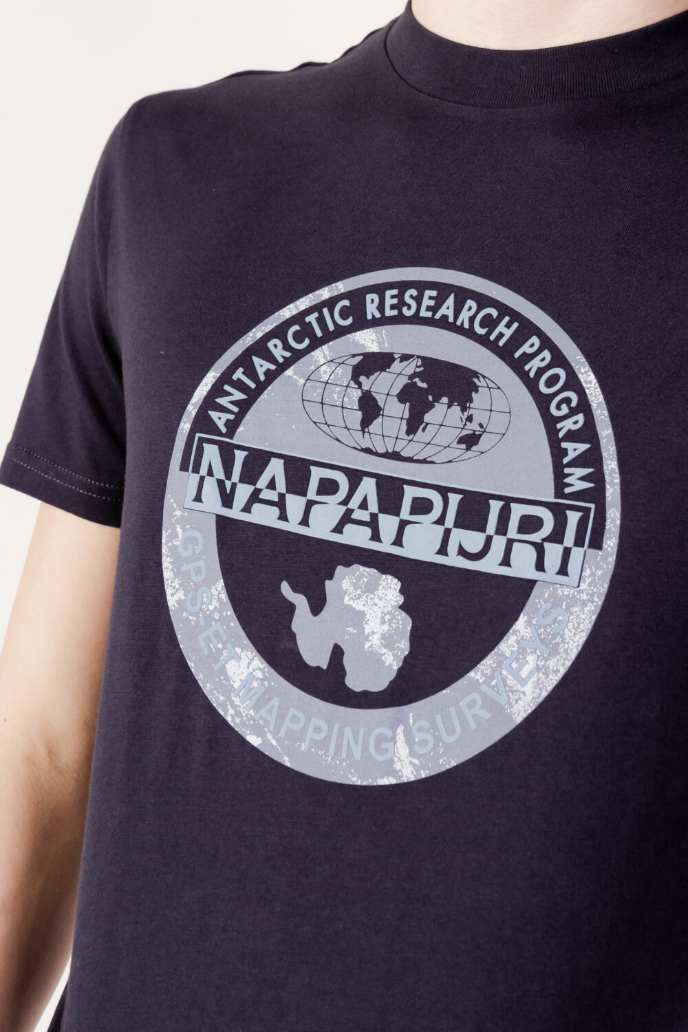 T-shirt Napapijri S-BOLLO SS Blu marine - Foto 2