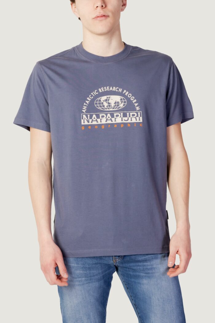 T-shirt Napapijri S-MACAS SS Indigo – 104885