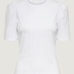 T-shirt Only ONLLIVE LOVE 2/4 PUFFTOP JRS NOOS Bianco - Foto 4