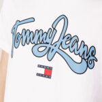 T-shirt Tommy Hilfiger Jeans TJM REG COLLEGE POP Bianco - Foto 2