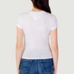 T-shirt Tommy Hilfiger Jeans TJW BBY ESSENTIAL LO Bianco - Foto 4