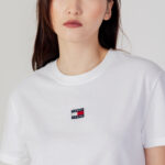 T-shirt Tommy Hilfiger Jeans TJW CLS XS BADGE TEE Bianco - Foto 3