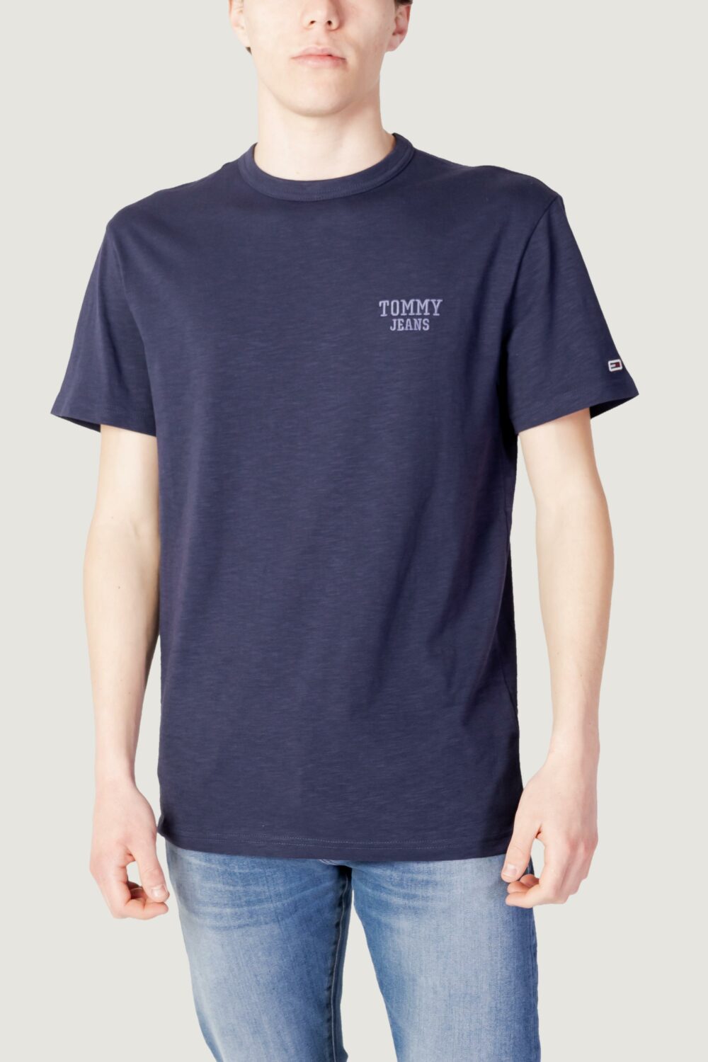 T-shirt Tommy Hilfiger Jeans TJM CLSC TJ SLUB TEE Blue scuro - Foto 1