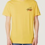 T-shirt Tommy Hilfiger Jeans TJM CLSC GRAPHIC SIG Giallo - Foto 1