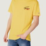 T-shirt Tommy Hilfiger Jeans TJM CLSC GRAPHIC SIG Giallo - Foto 5