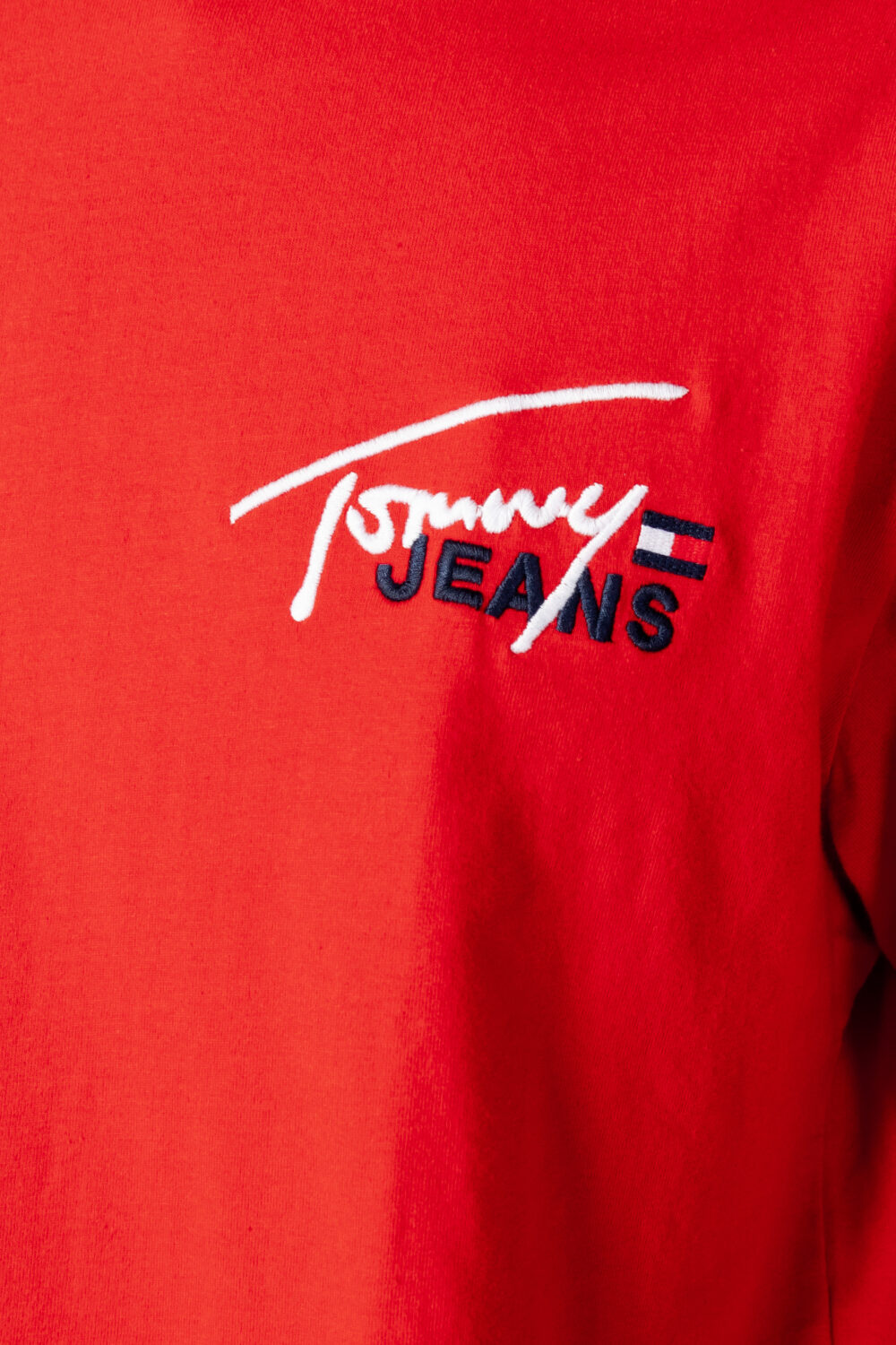 T-shirt Tommy Hilfiger Jeans TJM CLSC GRAPHIC SIG Rosso - Foto 2