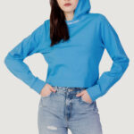 T-shirt manica lunga Calvin Klein Jeans RIB MIX SLEEVES MILA Celeste - Foto 1