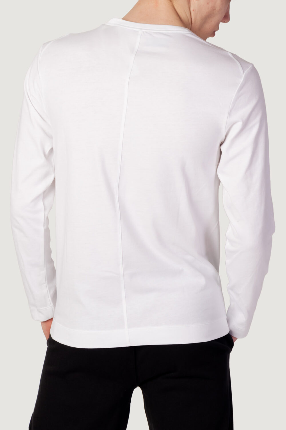 T-shirt manica lunga Calvin Klein Sport PW - LS TEE Bianco - Foto 5