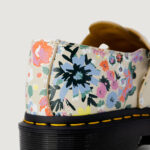 Anfibi Dr. Martens Mary Jane FLORAL MASH UP BACKHAND Beige - Foto 4