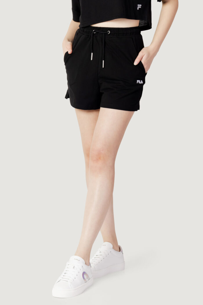 Bermuda Fila BRANDENBURG high waist shorts Nero – 110849