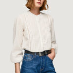 Bluse manica lunga Pepe Jeans BRETTA Bianco - Foto 1