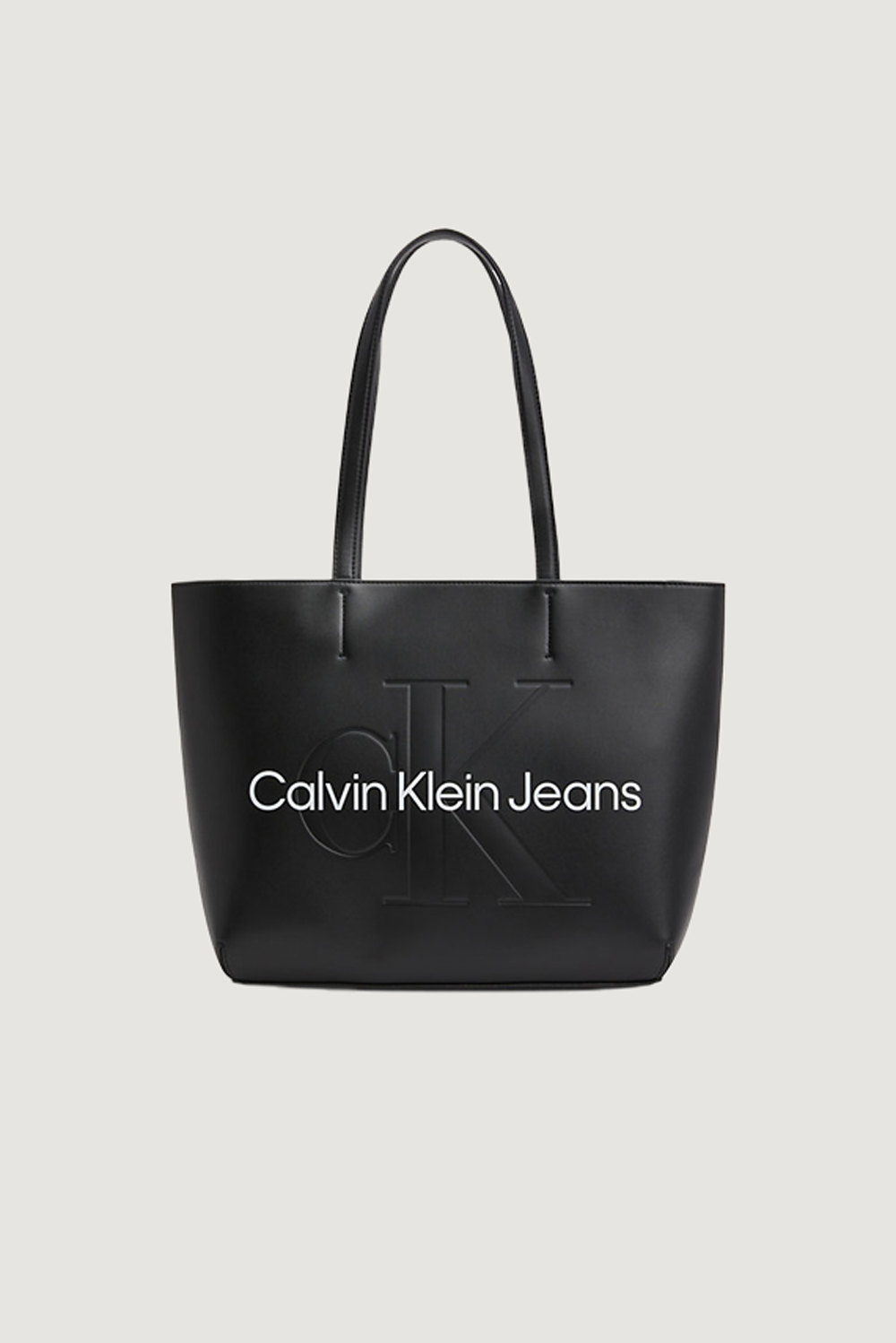 Borsa Calvin Klein Jeans SCULPTED SHOPPER29 MONO Nero - Foto 2