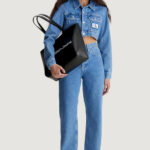Borsa Calvin Klein Jeans SCULPTED SHOPPER29 MONO Nero - Foto 4