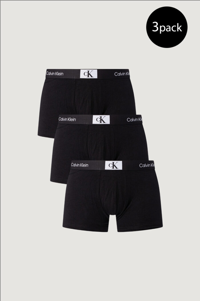 Boxer Calvin Klein Underwear TRUNK 3PK Nero – 105821