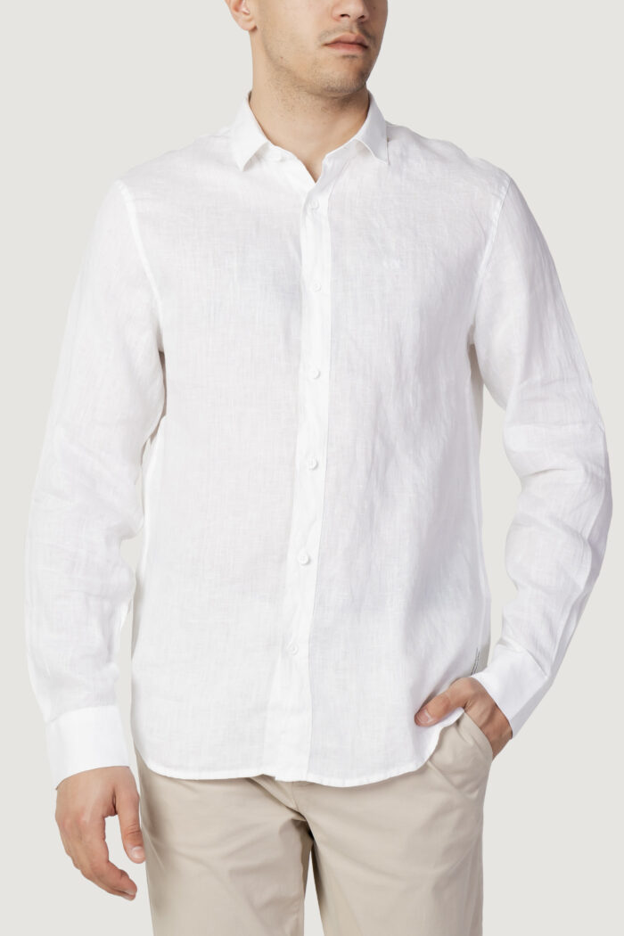 Camicia manica lunga Armani Exchange SHIRT Bianco – 81656