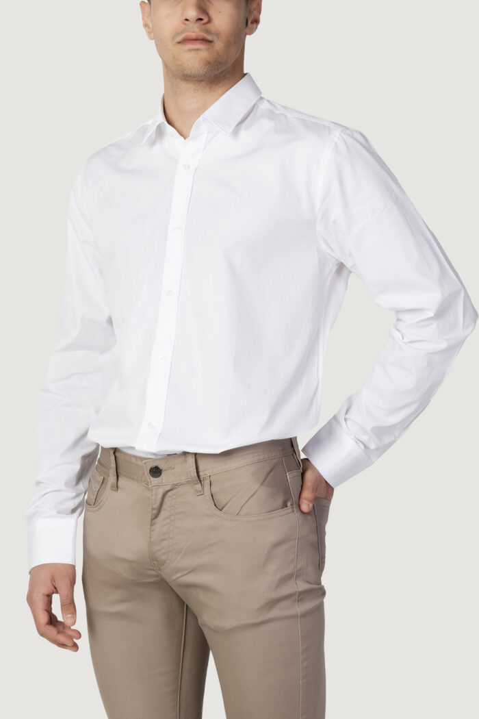 Camicia manica lunga Hugo ELISHA02 Bianco