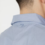 Camicia manica lunga Tommy Hilfiger Jeans ORIGINAL STRETCH Celeste - Foto 5