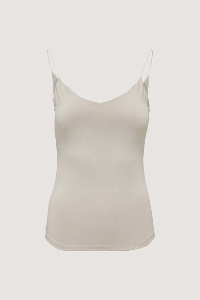 Canotta Only ONLEA S/L SINGLET TOP JRS Beige – 102746