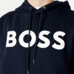 Felpa con cappuccio Boss WEBASICHOOD Blu marine - Foto 2