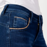 Jeans skinny Alviero Martini Prima Classe TINTA UNITA Denim scuro - Foto 3