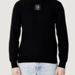 Maglia Armani Exchange PATCH LOGO Nero - Foto 1