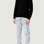 Maglia Armani Exchange PATCH LOGO Nero - Foto 5