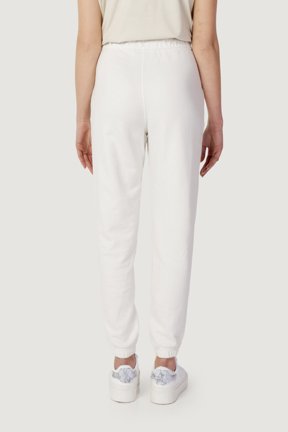Pantaloni sportivi Calvin Klein Sport PW - Knit Pant 00GWS3P605BAE Bianco - Foto 4