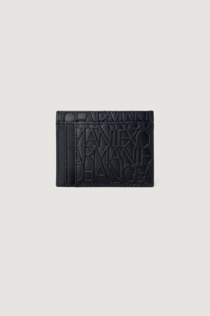 Portacarte Armani Exchange MULTILOGO Nero – 111498