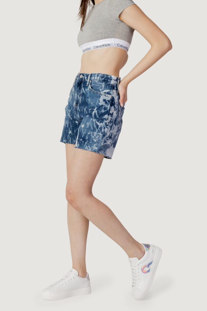 Shorts Calvin Klein MOM SHORT Denim chiaro – 101464