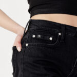 Shorts Calvin Klein Jeans MOM SHORT Nero - Foto 3