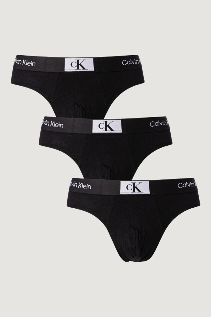 Slip Calvin Klein Underwear HIP BRIEF 3PK Nero – 105820