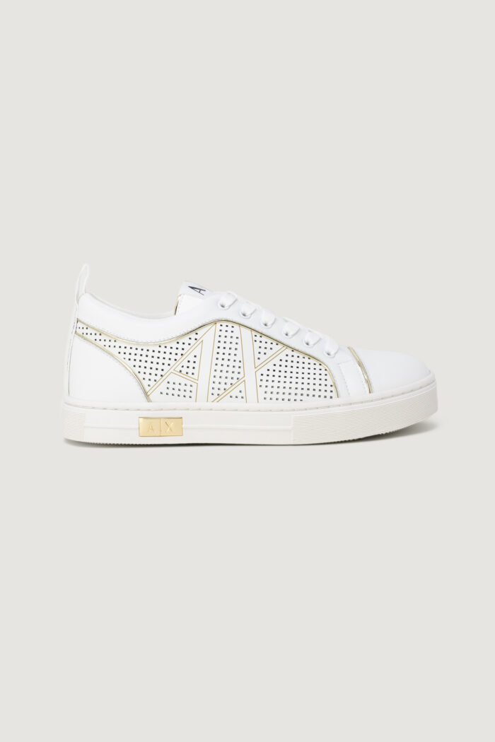 Sneakers Armani Exchange TRAFORATA Bianco – 104330