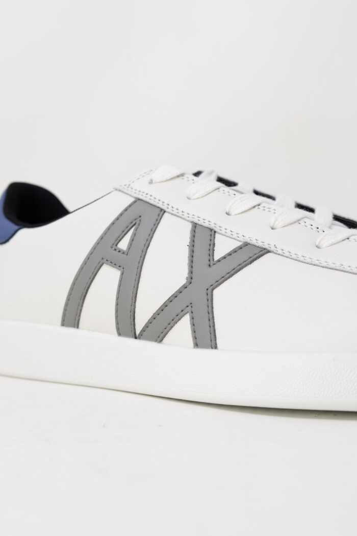 Sneakers Armani Exchange SNEAKER LOGO WHITE Grigio – 54111