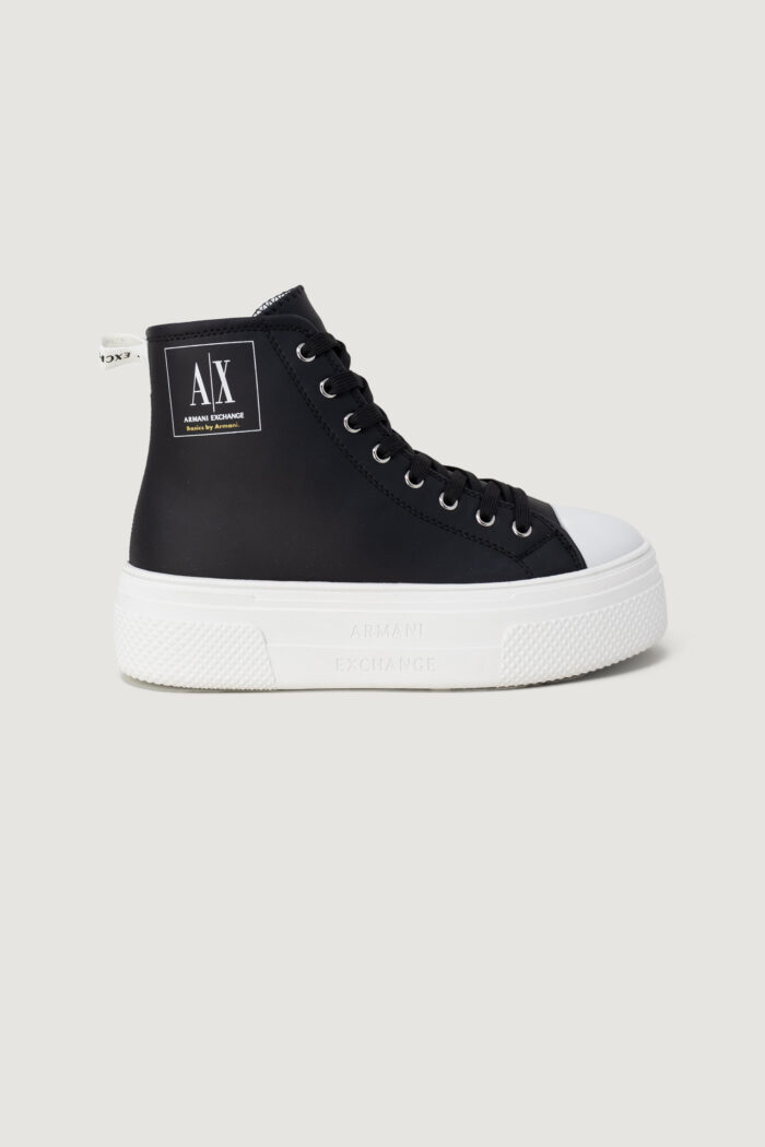 Sneakers Armani Exchange ALTA CON LOGO Nero – 104332