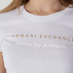 T-shirt Armani Exchange LOGO Bianco - Foto 2