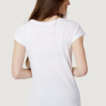 T-shirt Armani Exchange LOGO swarovski Bianco - Foto 5