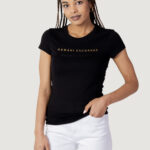 T-shirt Armani Exchange LOGO Nero - Foto 1