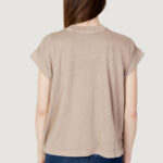 T-shirt Calvin Klein Jeans MINERAL DYE TEE Beige scuro - Foto 5