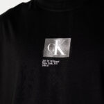 T-shirt Calvin Klein Jeans CK BOX SLEEVELESS TA J30J322878BEH Nero - Foto 3