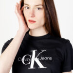 T-shirt Calvin Klein Jeans CORE MONOLOGO REGULAR Nero - Foto 2